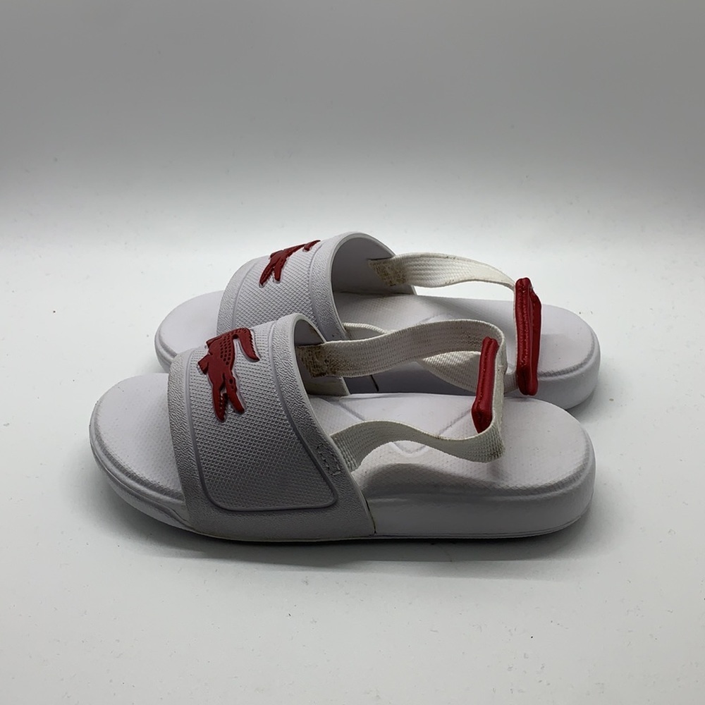 Lacoste kids slides sandals size - 9 US - Picture 2 of 4